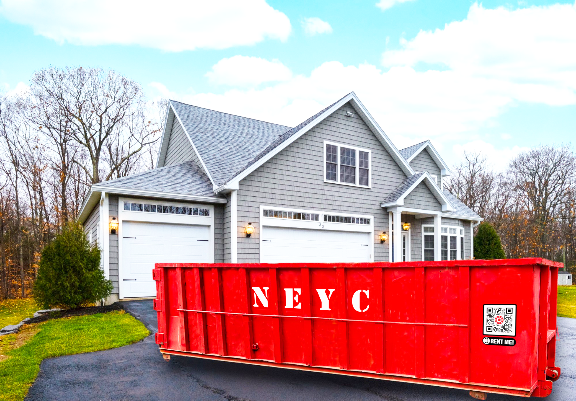 residential dumpster - rentals - construction debris removal - waste management